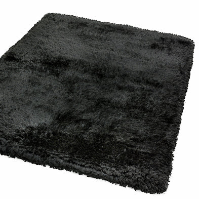 Black Plush Rug