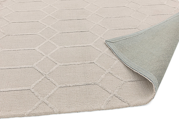 Silver Geo Rug