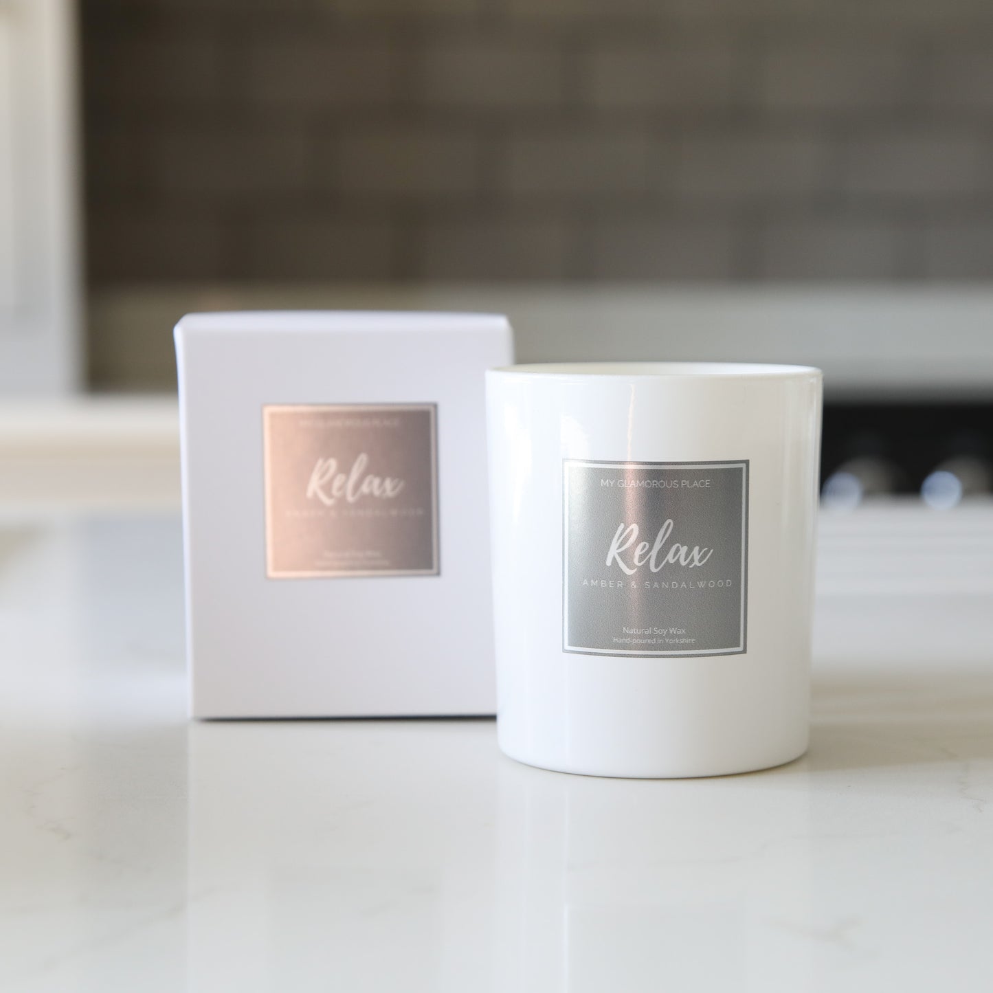 Amber & Sandalwood Signature Candle 30cl