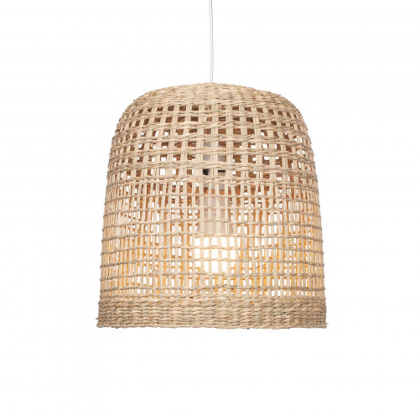 Natural Woven Pendant