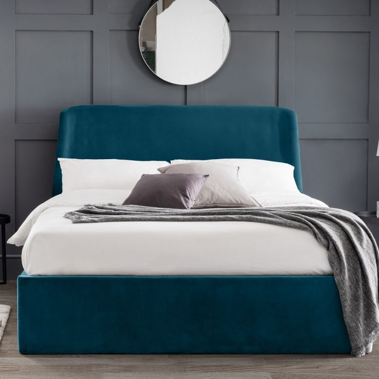 Frida Storage Ottoman Bed Teal