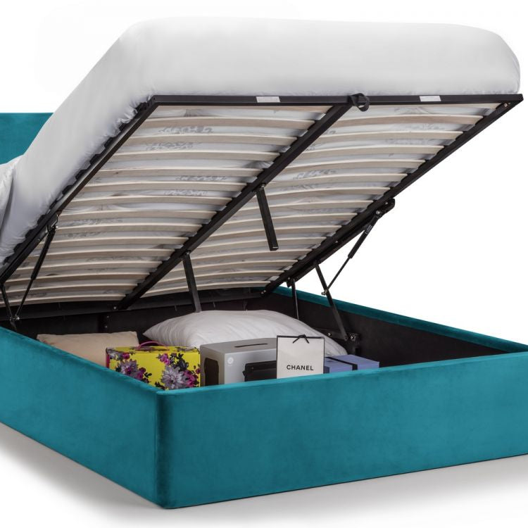 Frida Storage Ottoman Bed Teal