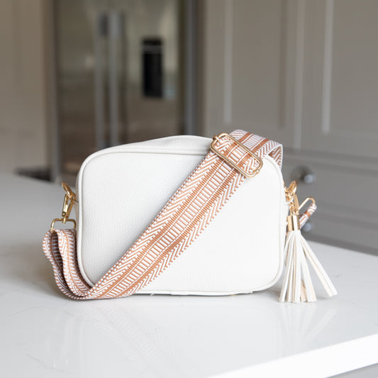 Small Cream Crossbody Bag