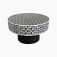 Flow Bone Inlay Round Coffee Table