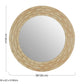 Orbit Round Silver Mirror