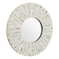 Coastal Round White Mirror