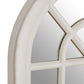 Haven Arched White Mirror