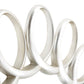 Luxe Round Silver Mirror
