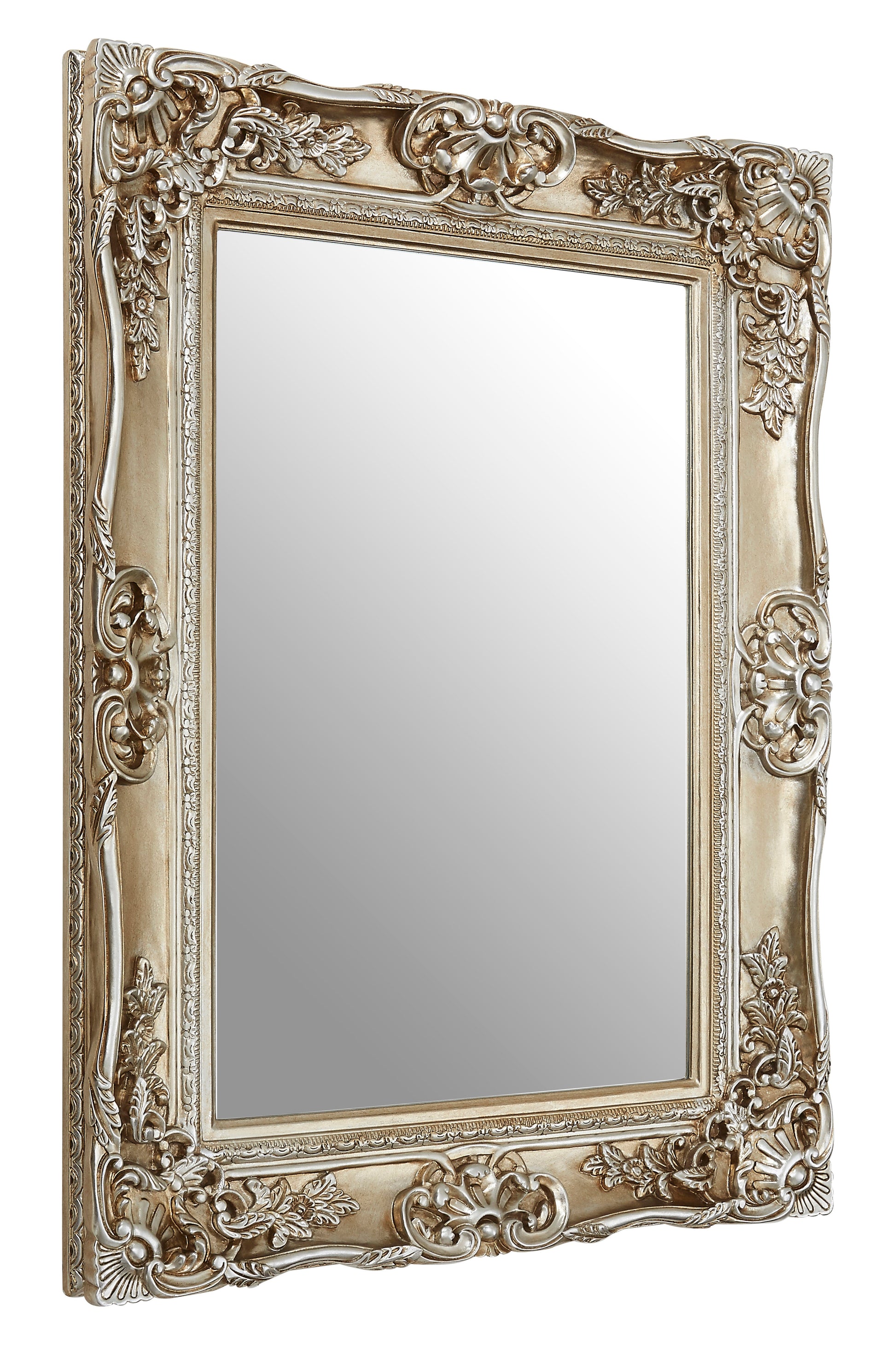 Halo Rectangular Golden Mirror
