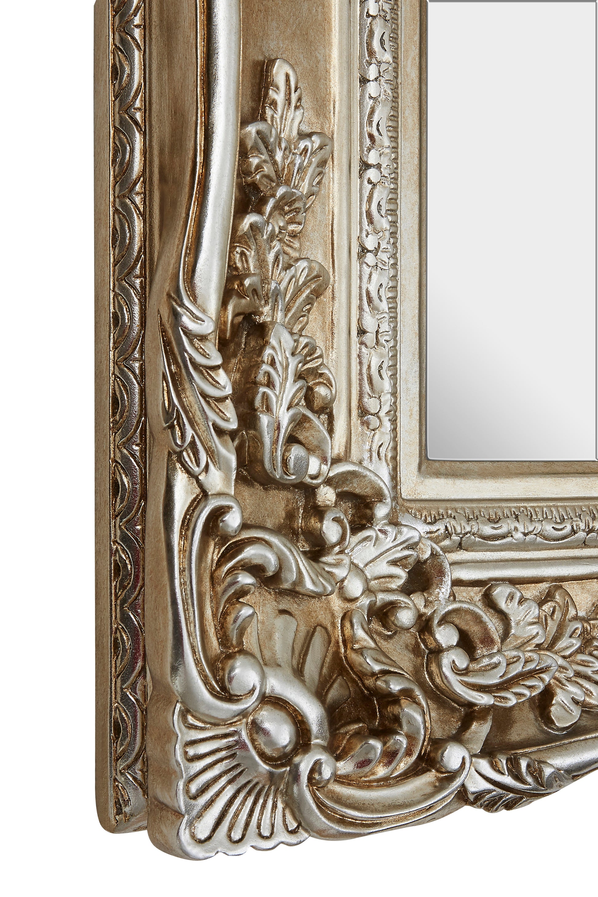 Halo Rectangular Golden Mirror