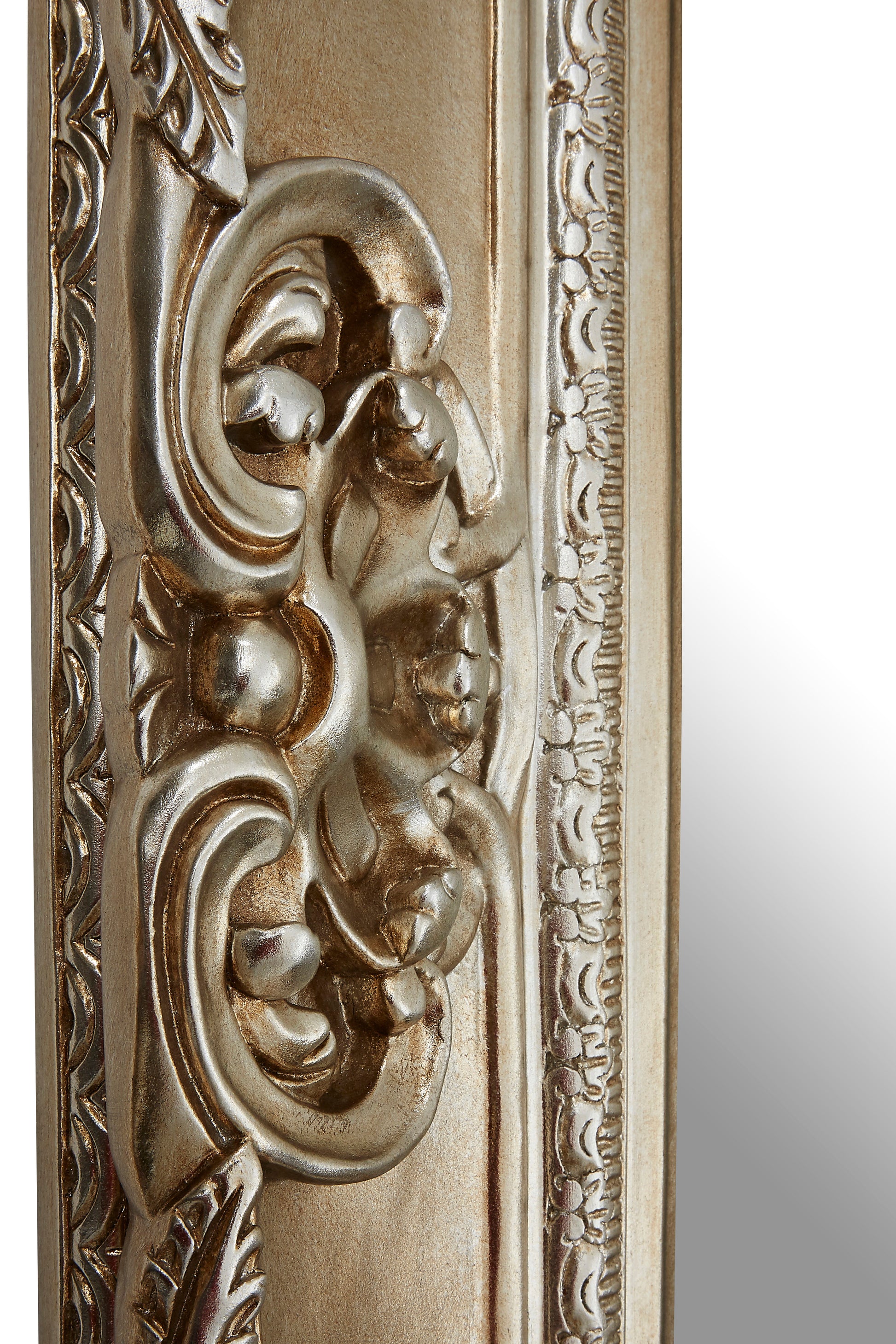 Halo Rectangular Golden Mirror