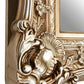 Aura Rectangular Golden Mirror