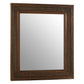 Treasure Rectangle Brown Mirror