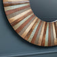 Birch Round Multicolor Mirror