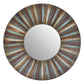 Birch Round Multicolor Mirror