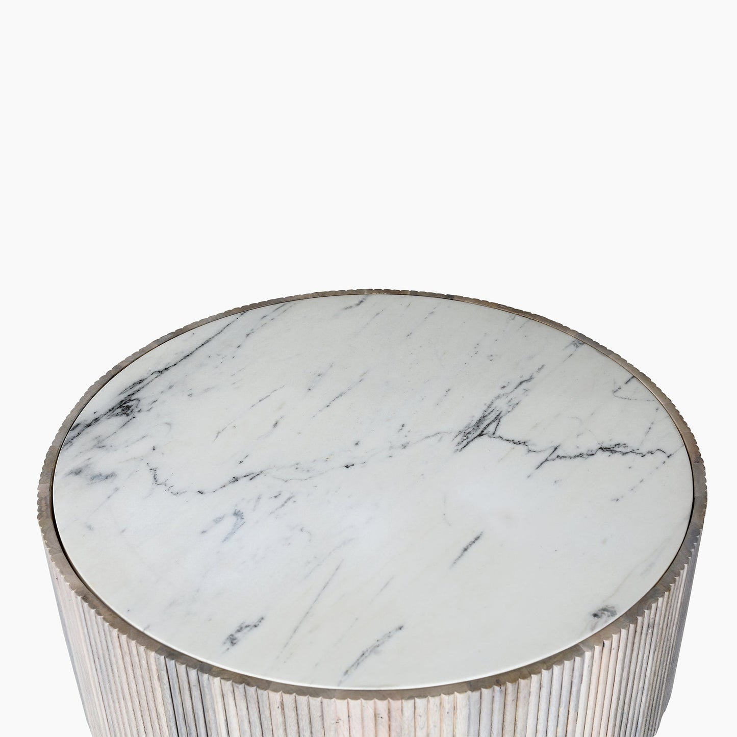 Cyrus Marble Top Contemporary Coffee Table