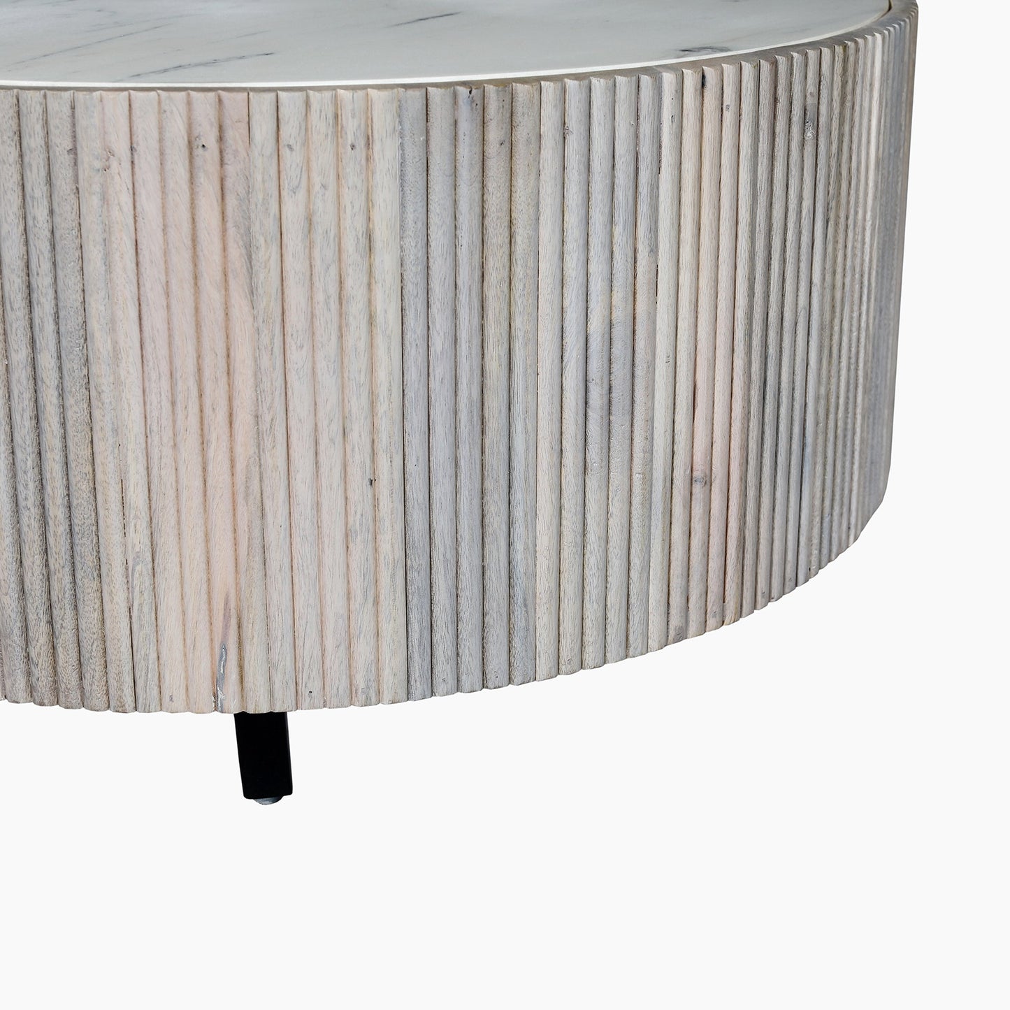Cyrus Marble Top Contemporary Coffee Table