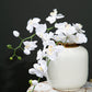 Amara Golden White Luxe Vase