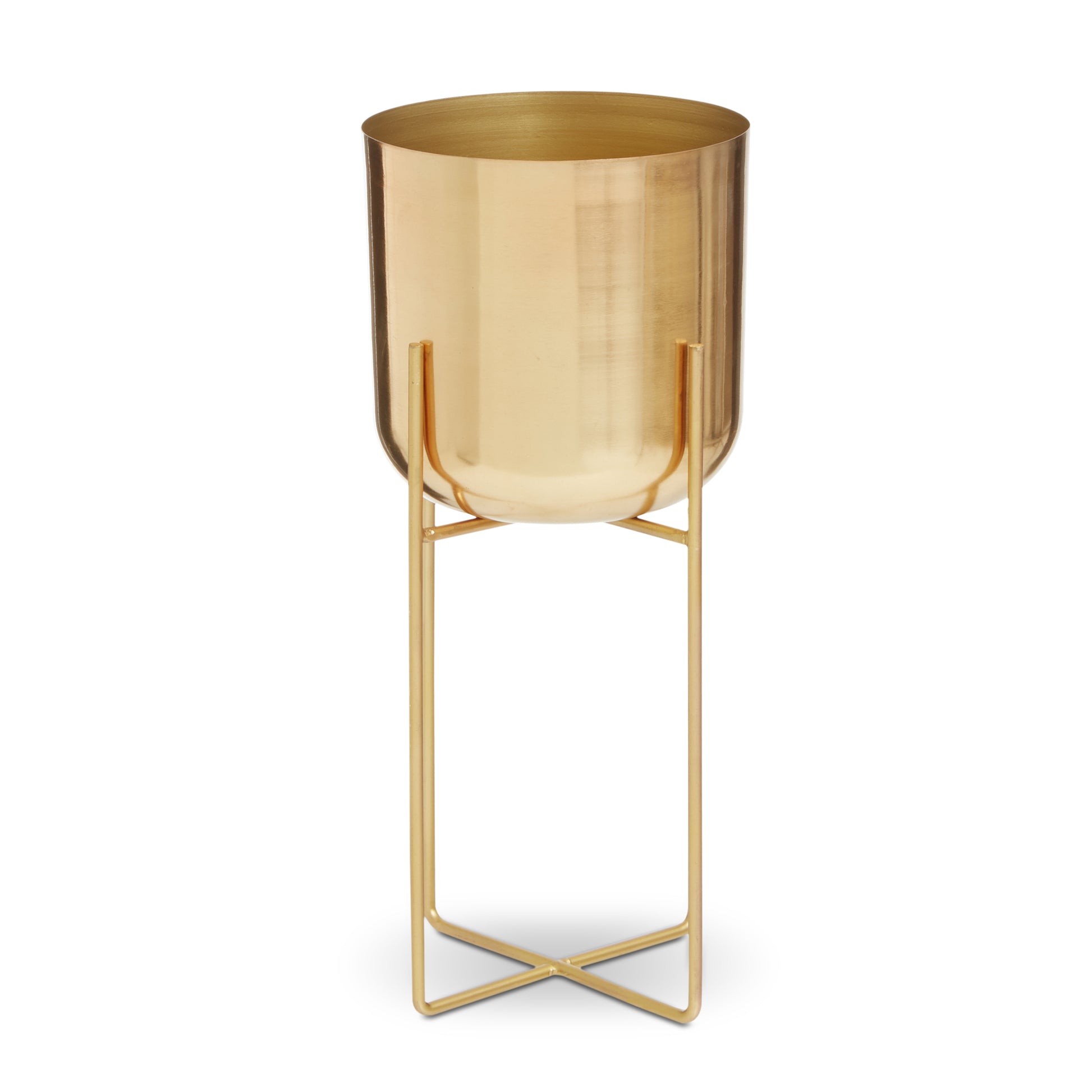 Fiona Golden Floor Planter