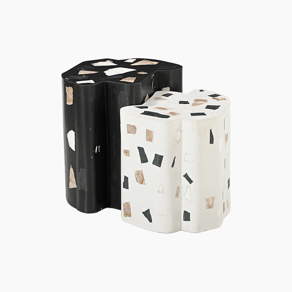 Nolan 2X Terrazzo Side Tables