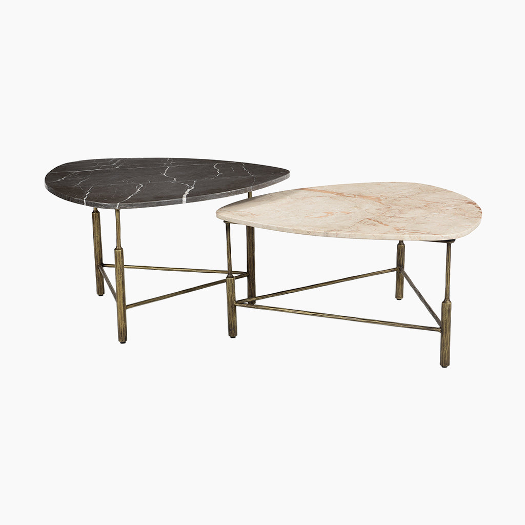 Duality Marble 2x Tringle Coffee Table