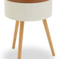 Tristan Wooden Round Side Table