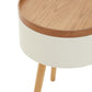 Tristan Wooden Round Side Table