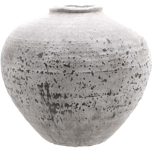Speckled-Stone-Grey-Vase