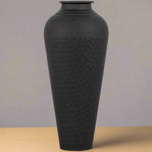 Enigma-Tall-Black-Vase