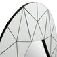Mosaic Round Silver Mirror