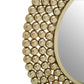 Radiance Round Golden Mirror