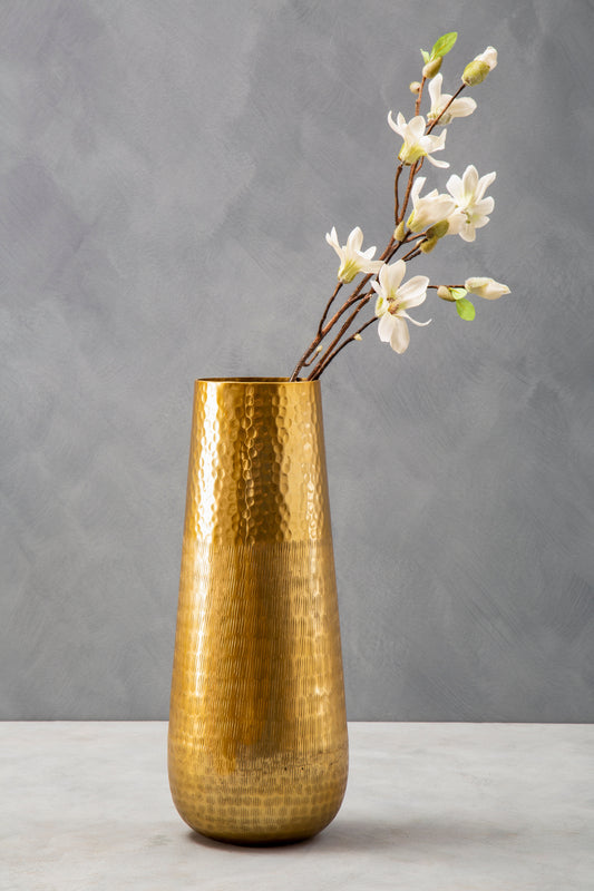 Amelia Golden Tall Vase