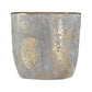 Cora Gold & Grey Ceramic Pot