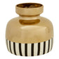 Eliza Modern Golden Vase