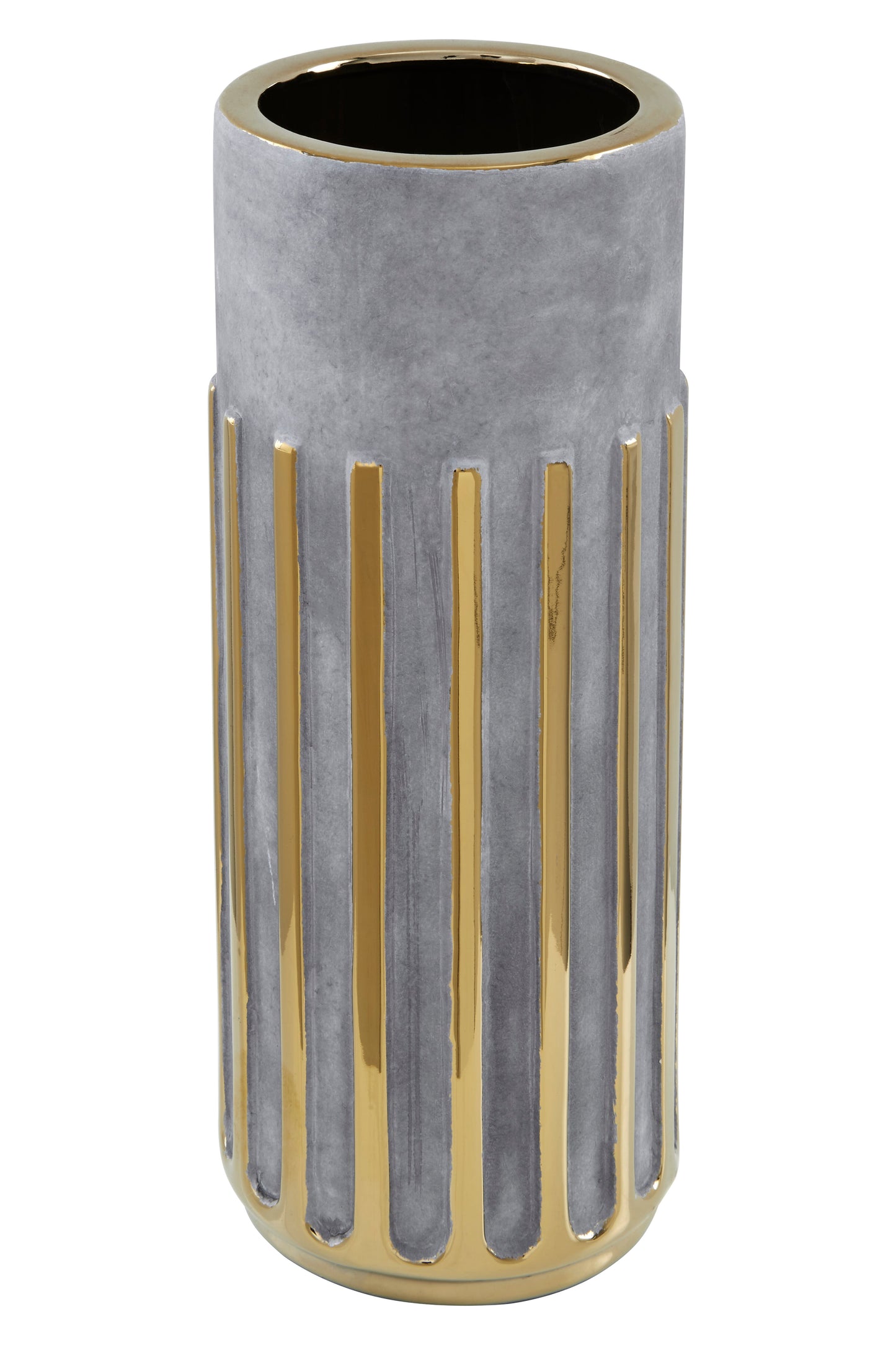 Hannah Golden Grey Vase
