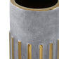 Hannah Golden Grey Vase