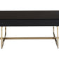 Harold Black Rectangle Coffee Table