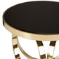 Harvey Black & Golden Coffee Table