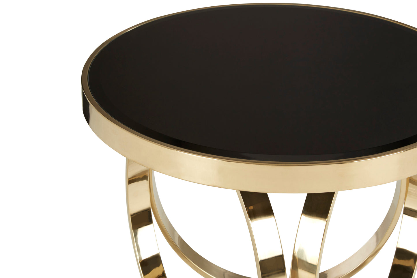 Harvey Black & Golden Coffee Table