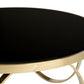 Elwood Black & Golden Coffee Table