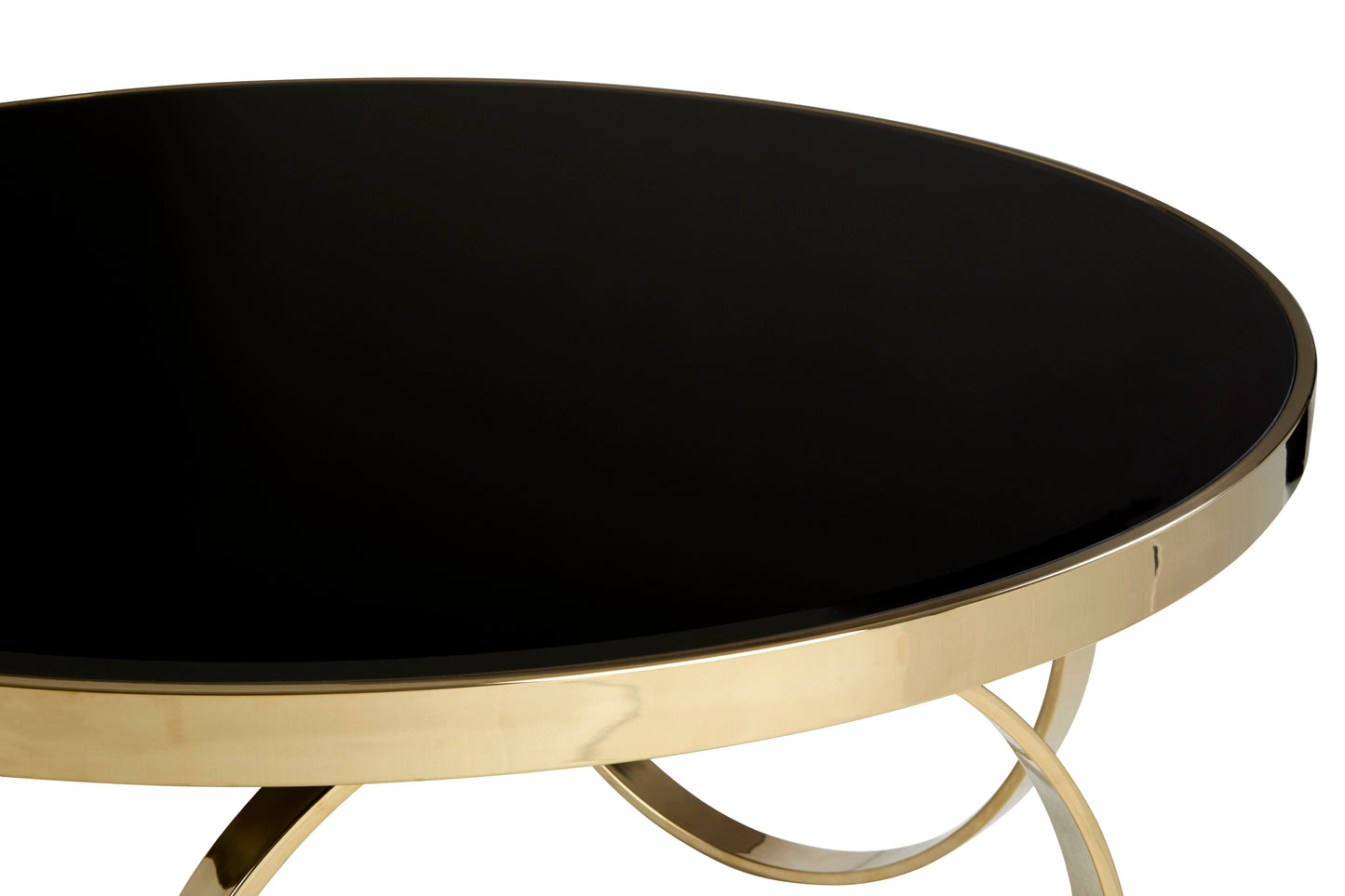 Elwood Black & Golden Coffee Table