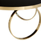 Elwood Black & Golden Coffee Table