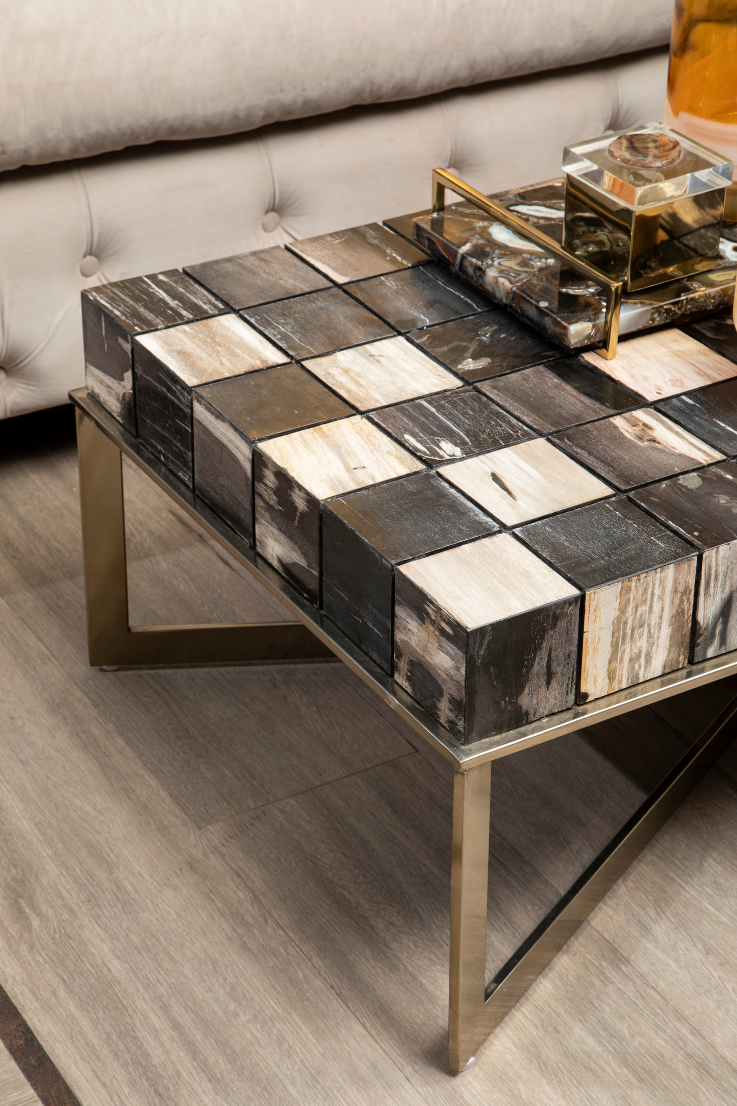 Olivier Wooden Rectangle Coffee Table