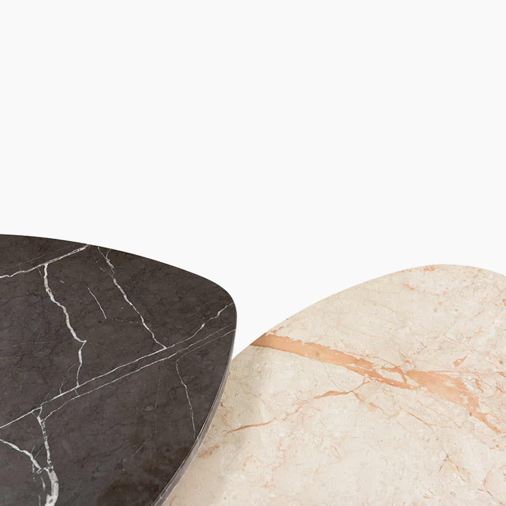 Duality Marble 2x Tringle Coffee Table