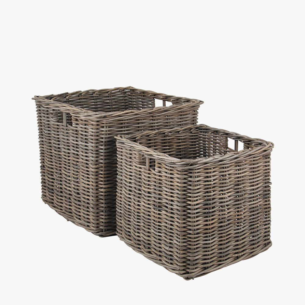 2 Extra Large Kubu Storage Baskets