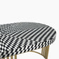 Reverie Bone Inlay Oval Coffee Table