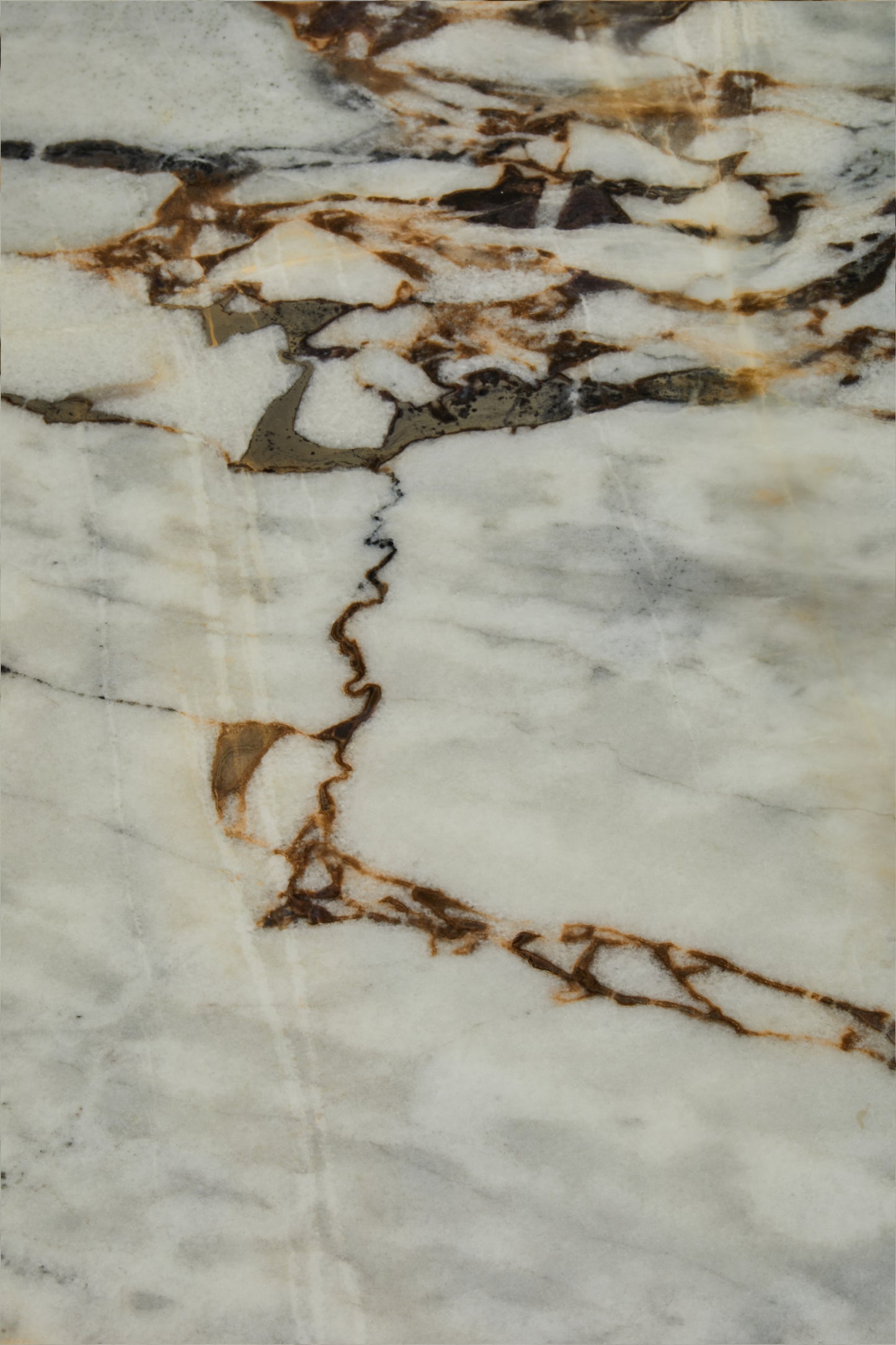 Rhythm Marble Oval Coffee Table