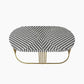 Reverie Bone Inlay Oval Coffee Table