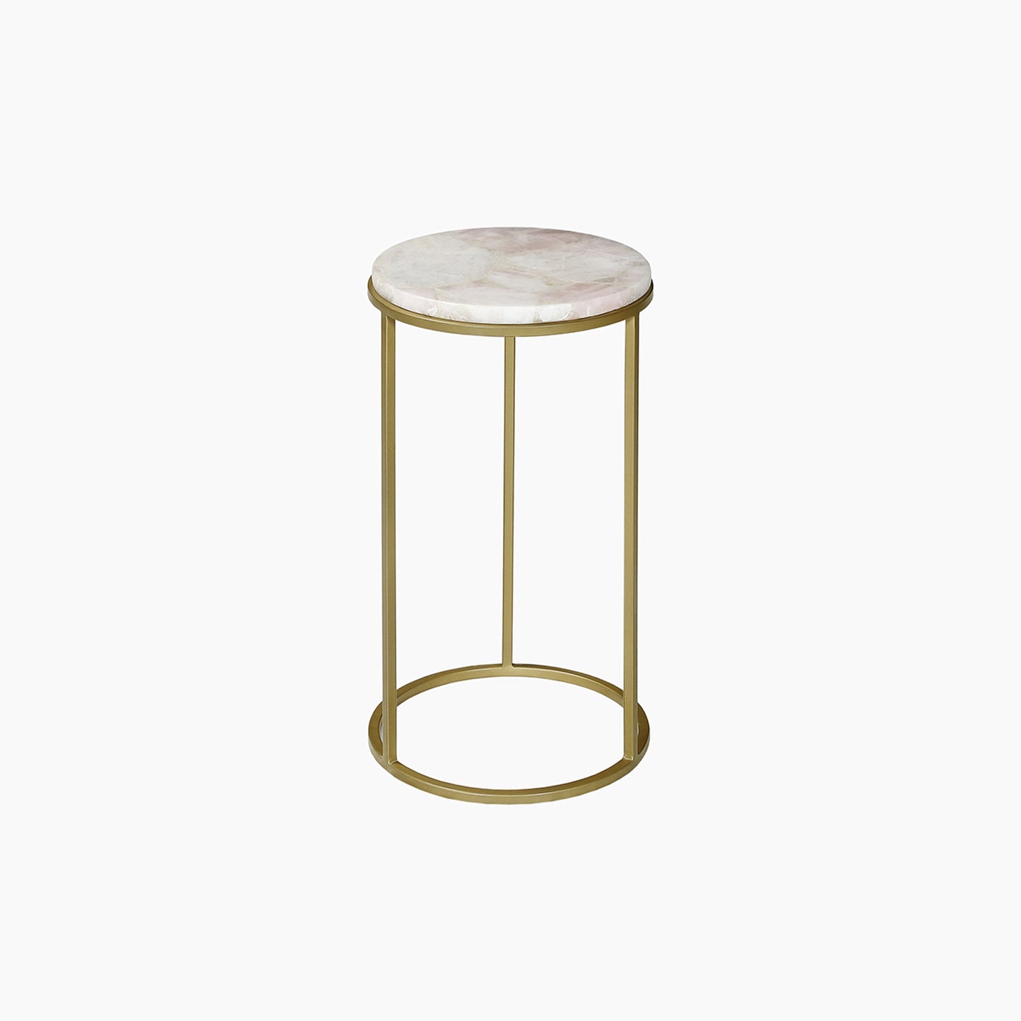 Oakland Quartz Top Side Table