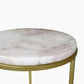 Oakland Quartz Top Side Table